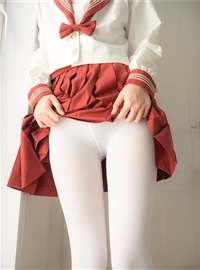 063 Emergency Plan - A Meow Cat Cat Inside 015- White Silk Red Pleated Skirt(17)
